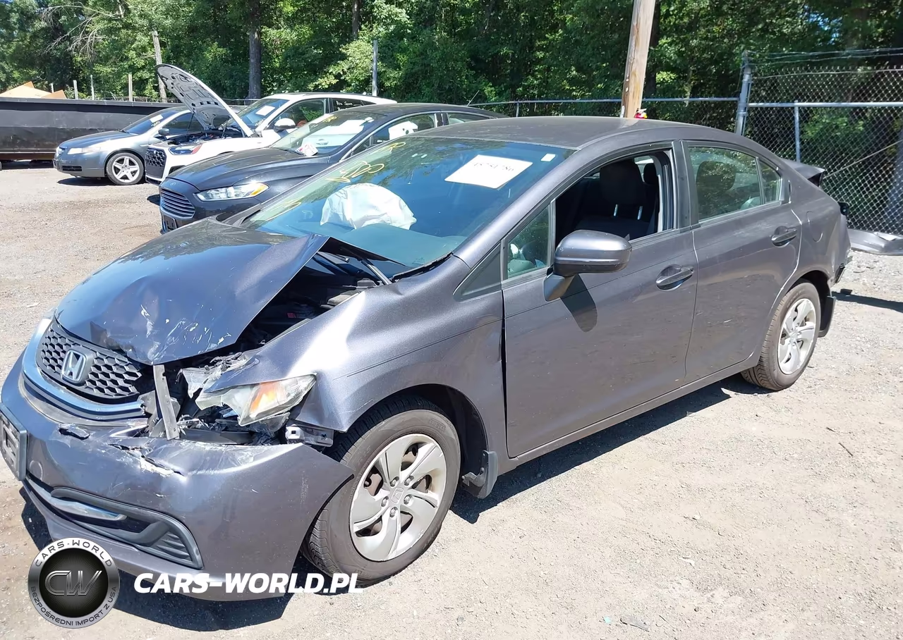 2014 Honda Civic Lx VIN:19XFB2F52EE258375 - 2