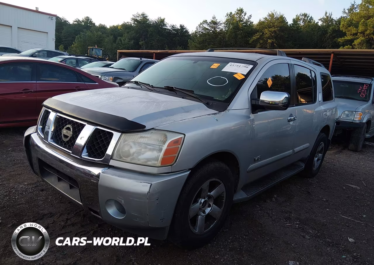 2005 Nissan Armada Se VIN:5N1AA08A05N735176 - 2