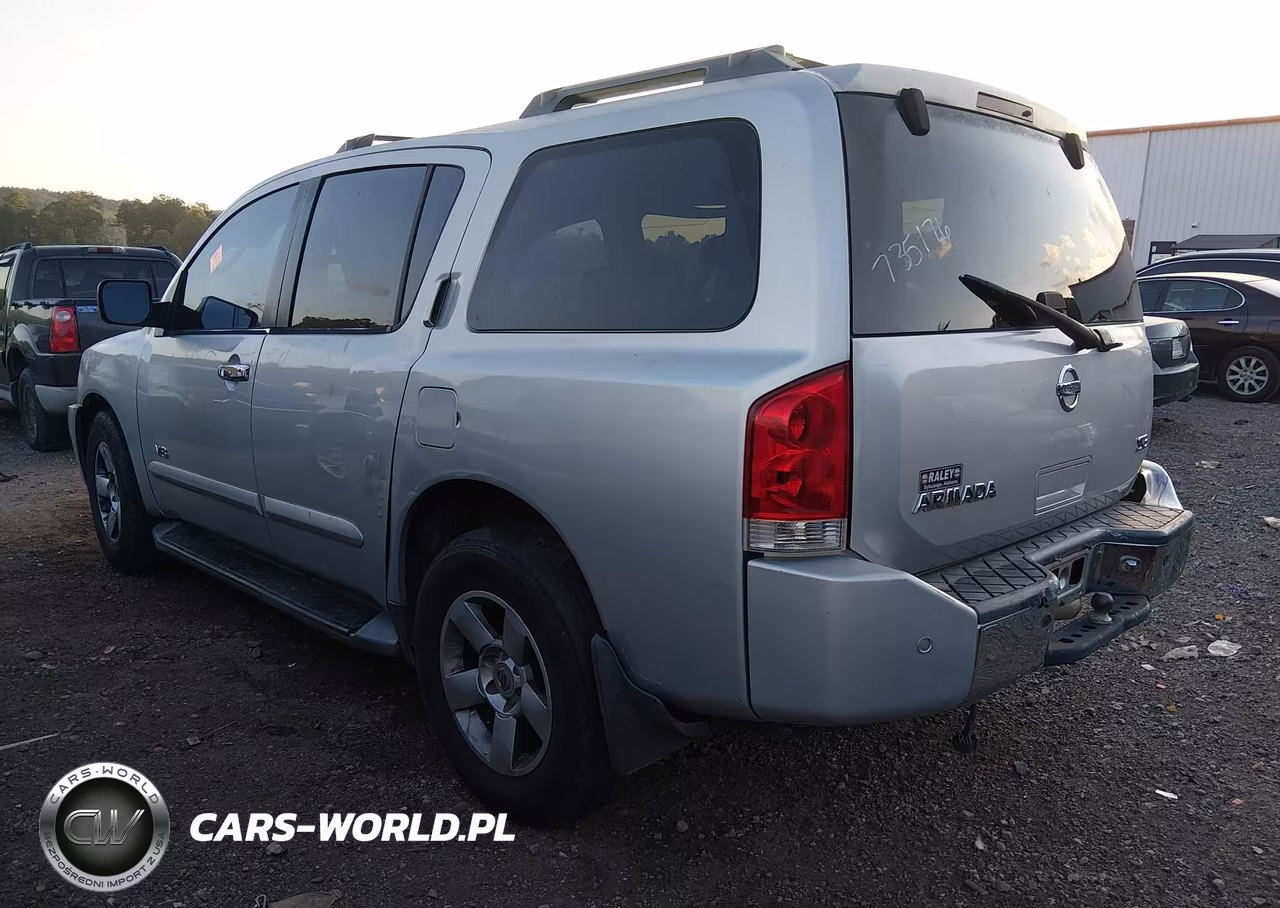 2005 Nissan Armada Se VIN:5N1AA08A05N735176 - 3