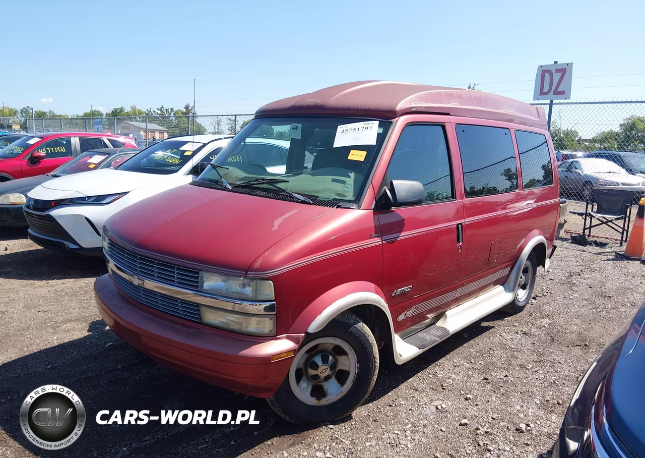2000 Chevrolet Astro Upfitter Pkg. VIN:1GBDM19WXYB167604 - 2