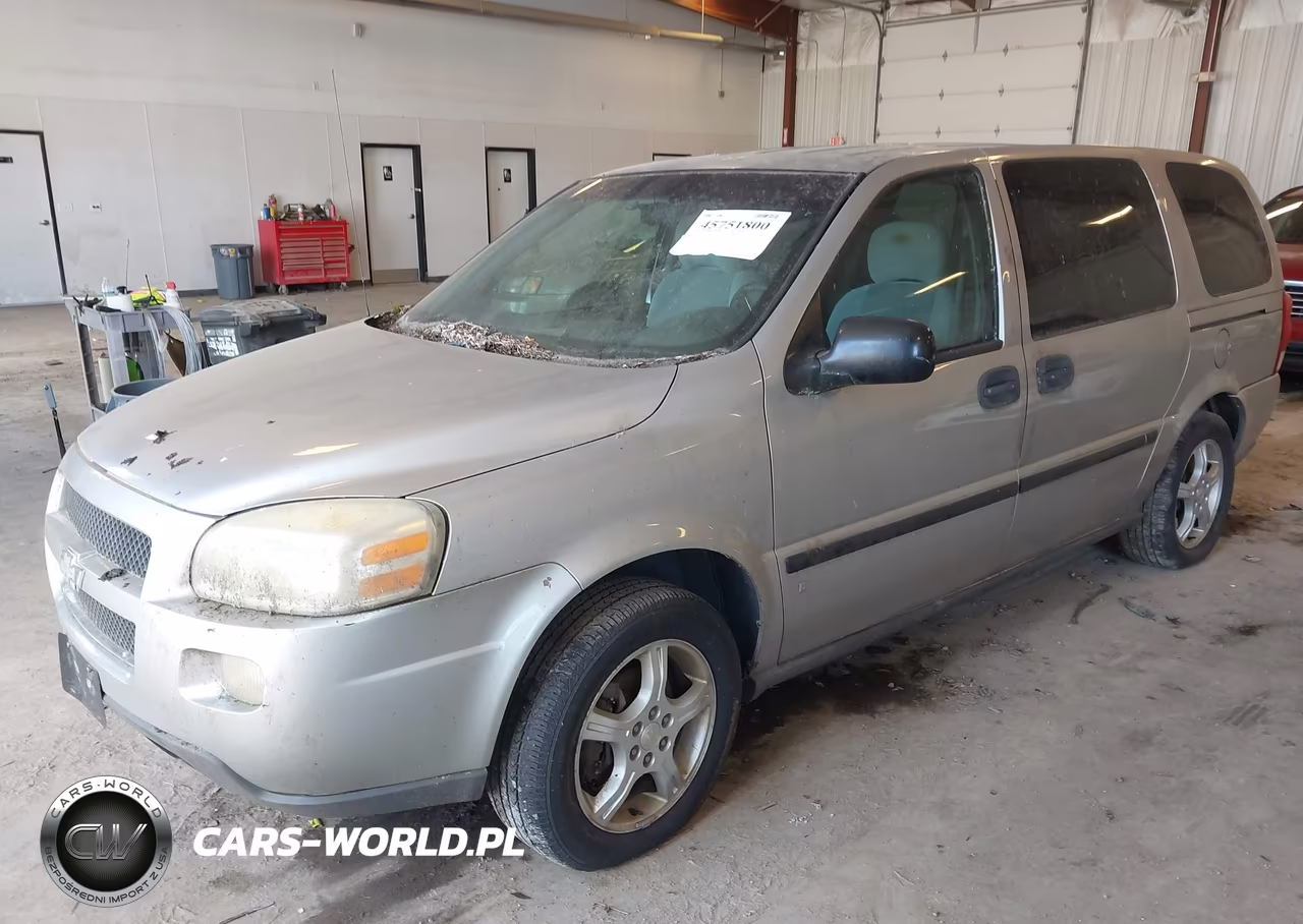 2007 Chevrolet Uplander Ls Fleet VIN:1GNDV23197D206303 - 2