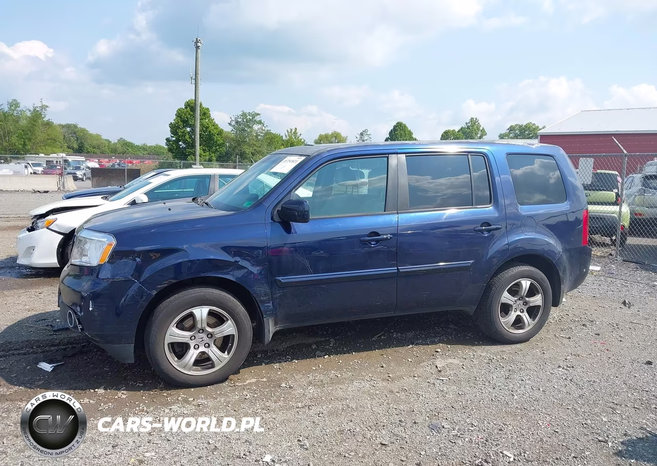 2013 Honda Pilot Ex-L VIN:5FNYF4H50DB080836 - 14