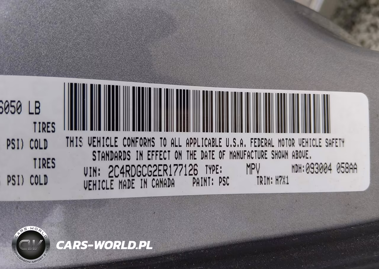 2014 Dodge Grand Caravan Sxt VIN:2C4RDGCG2ER177126 - 9