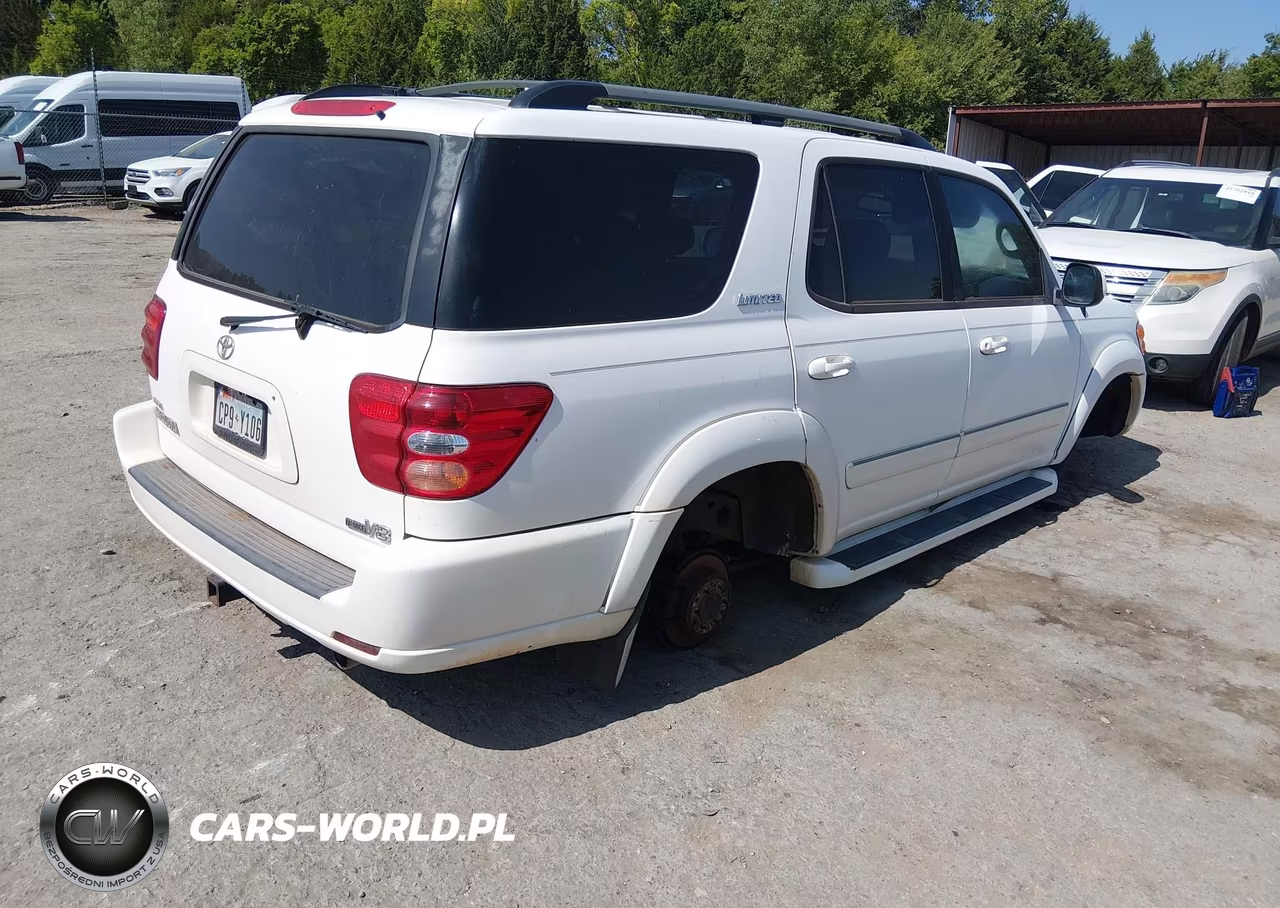 2004 Toyota Sequoia Limited V8 VIN:5TDZT38AX4S233545 - 4