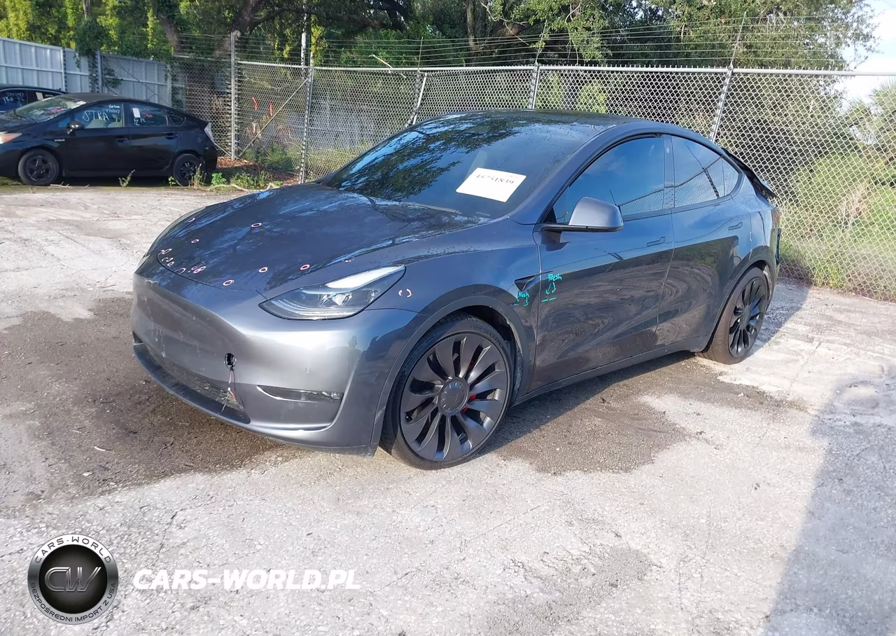 2022 Tesla Model Y Performance Dual Motor All-Wheel Drive VIN:7SAYGDEF3NF404313 - 2