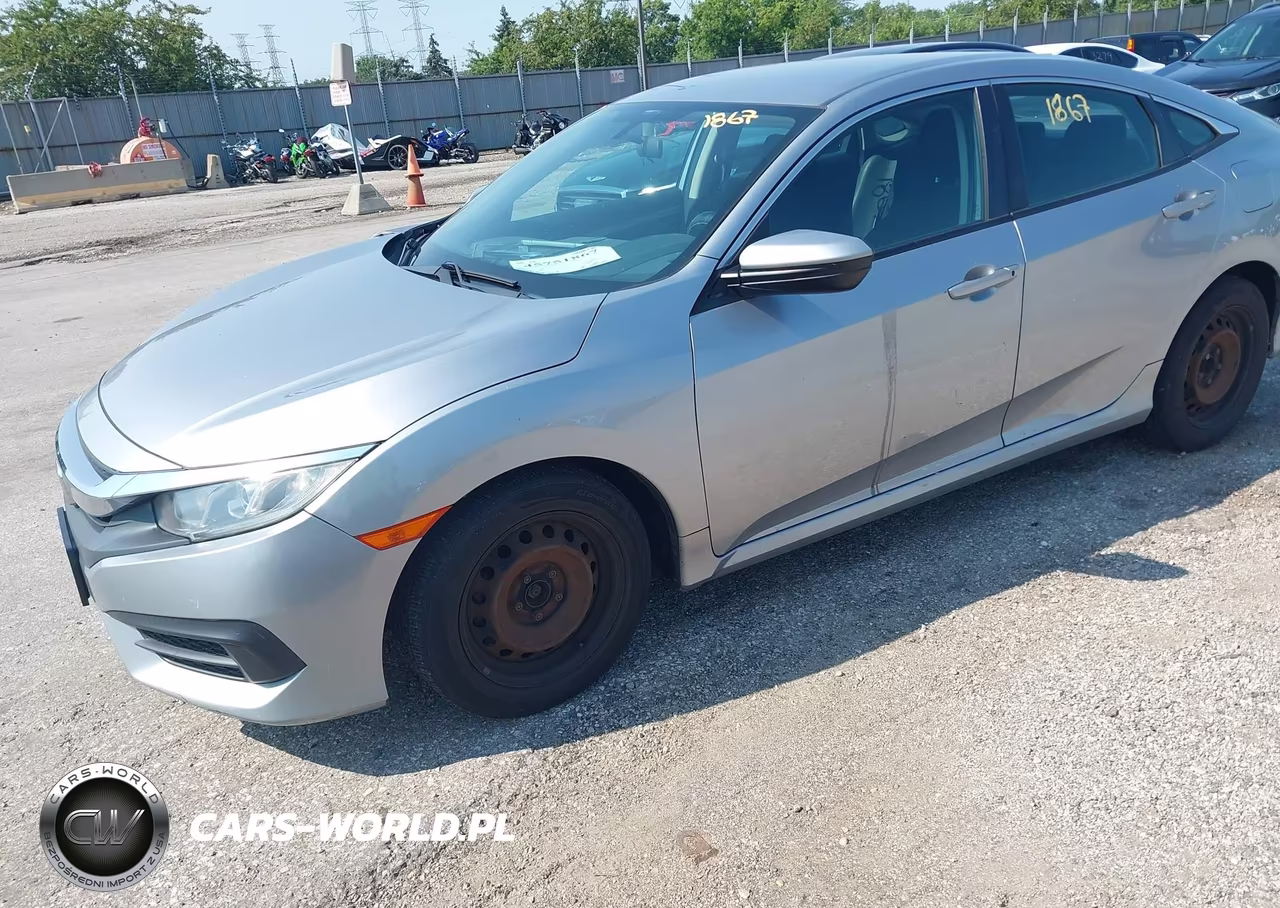 2016 Honda Civic Lx VIN:19XFC2F50GE010142 - 2