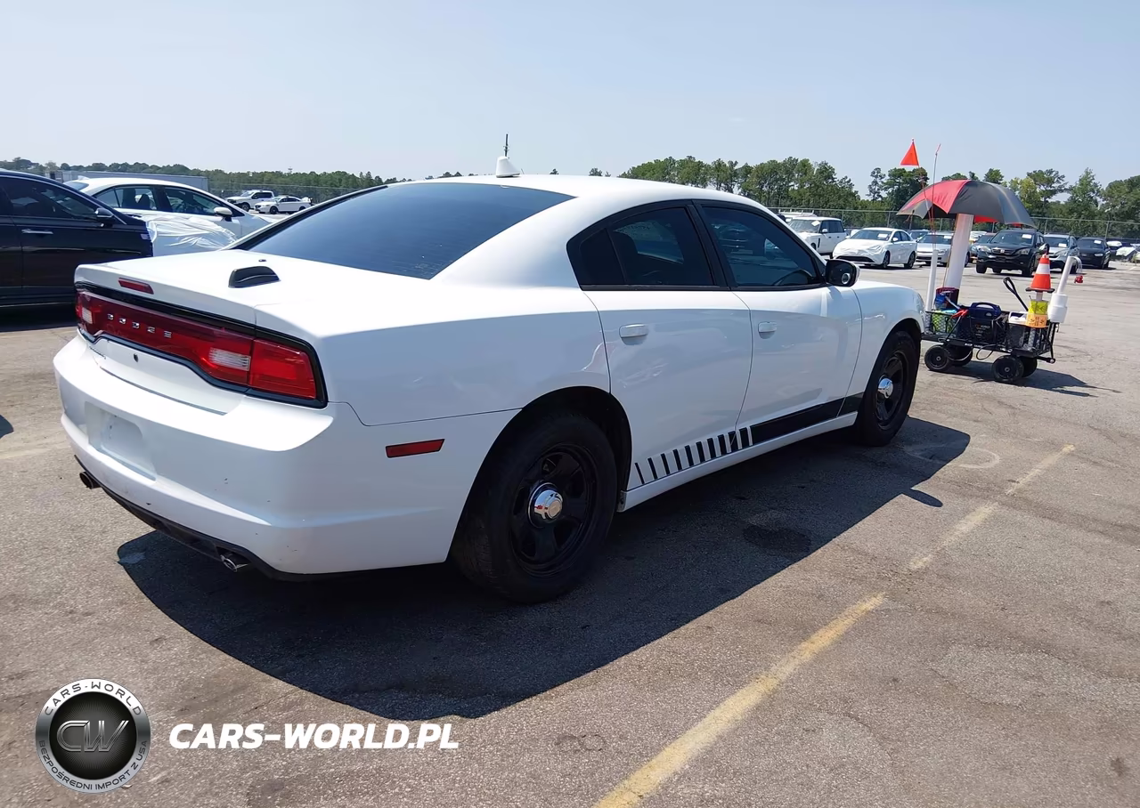 2014 Dodge Charger Police VIN:2C3CDXAG7EH366888 - 4
