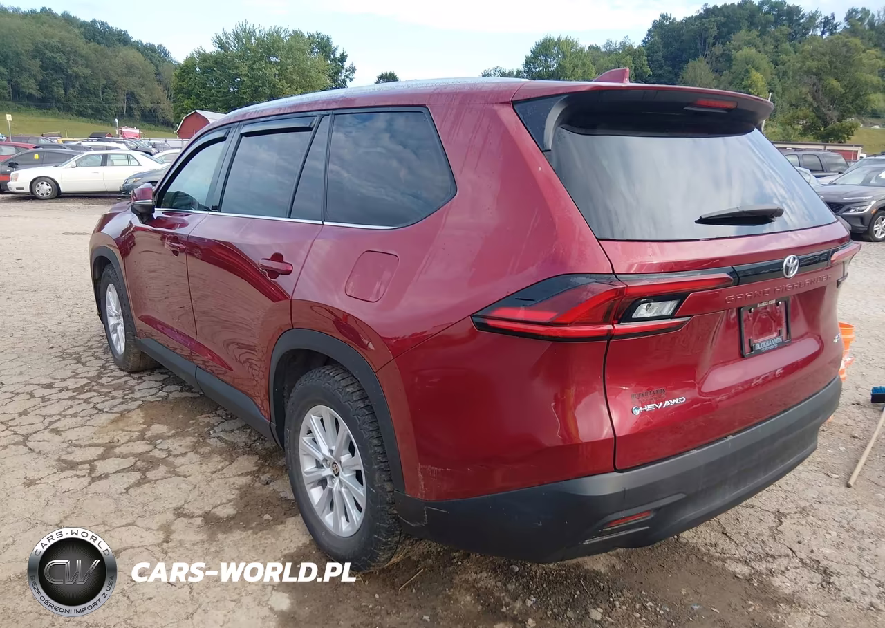 2025 Toyota Grand Highlander Hybrid Xle VIN:5TDACAB55SS033733 - 3
