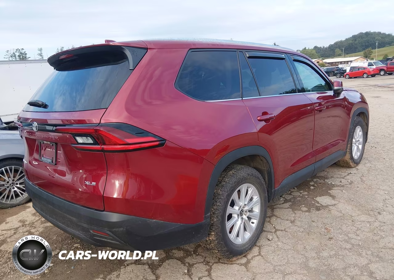 2025 Toyota Grand Highlander Hybrid Xle VIN:5TDACAB55SS033733 - 4