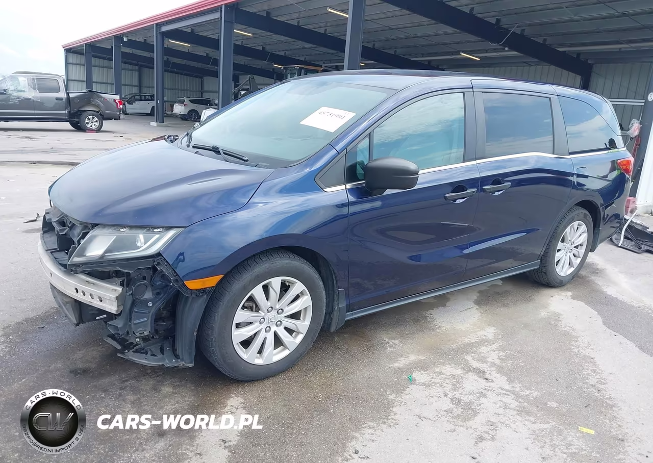 2019 Honda Odyssey Lx VIN:5FNRL6H2XKB083173 - 2