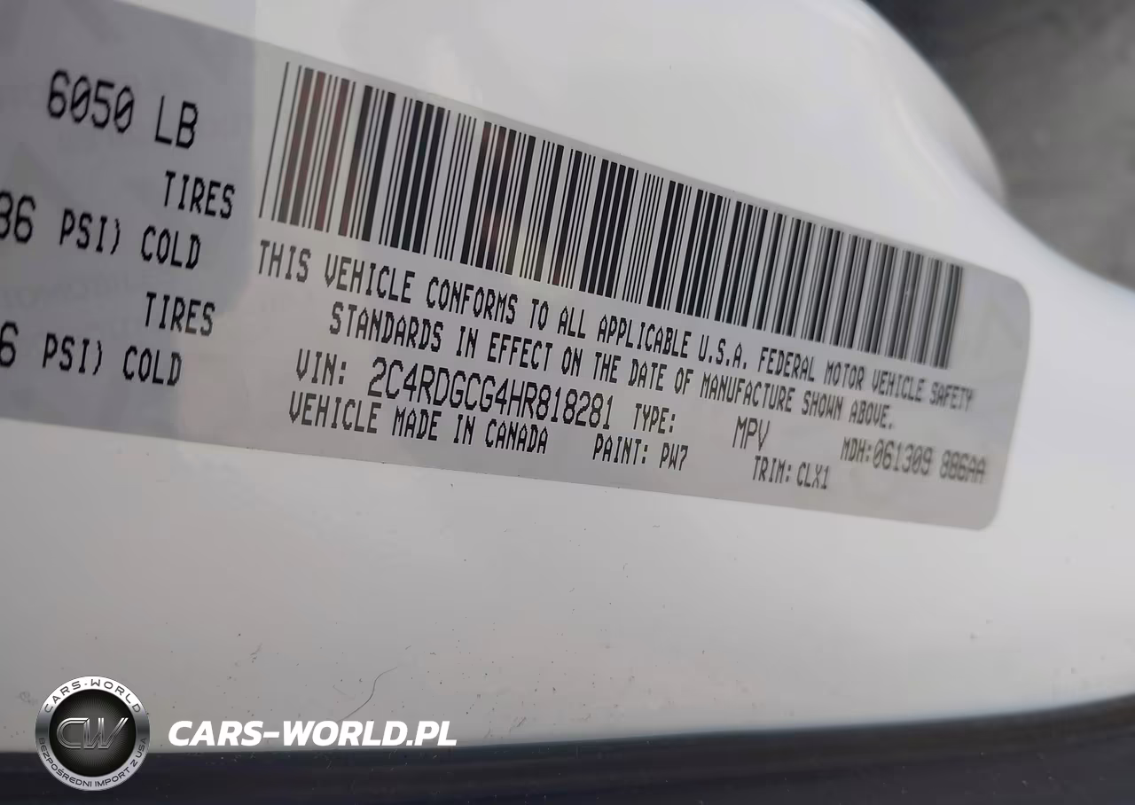 2017 Dodge Grand Caravan Sxt VIN:2C4RDGCG4HR818281 - 9