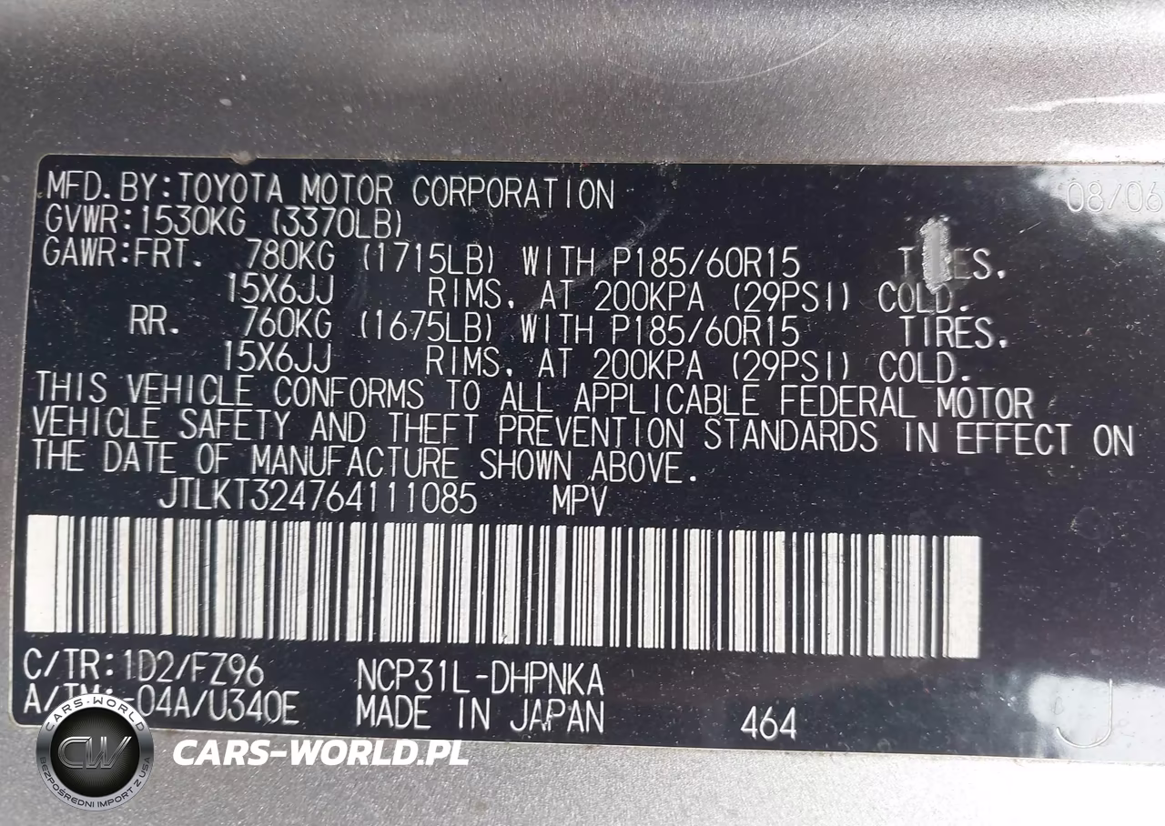 2006 Scion Xb VIN:JTLKT324764111085 - 9