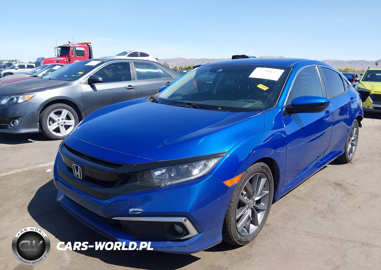 2019 Honda Civic Ex VIN:JHMFC1F37KX006220 - 2