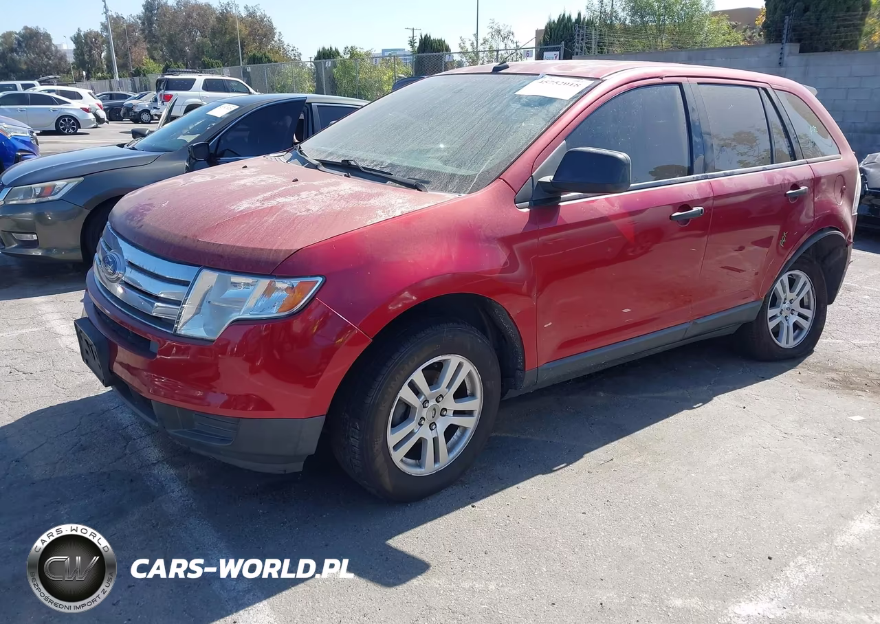 2007 Ford Edge Se VIN:2FMDK36C07BA63277 - 2