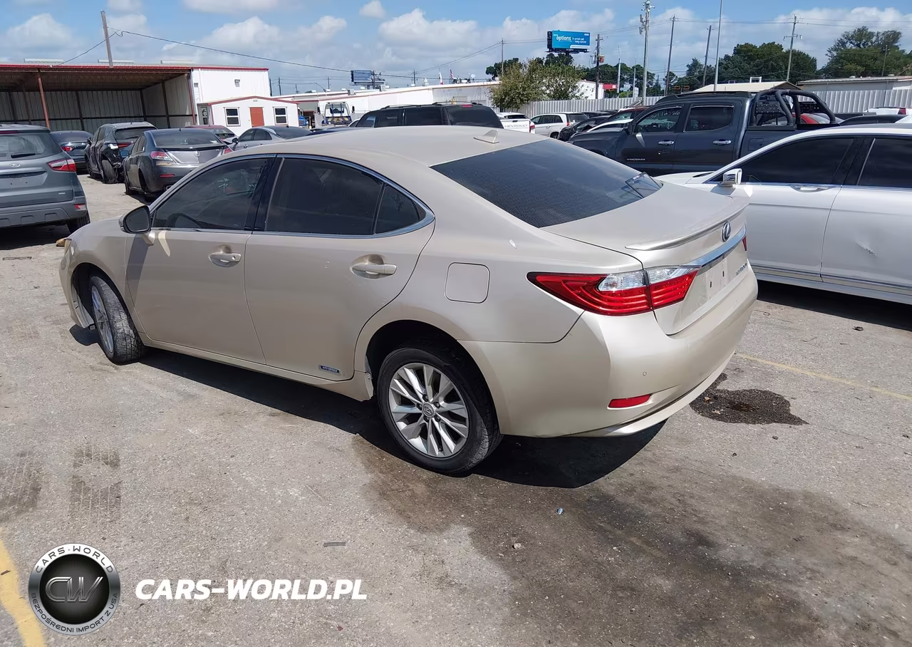 2013 Lexus Es 300H VIN:JTHBW1GGXD2013122 - 3