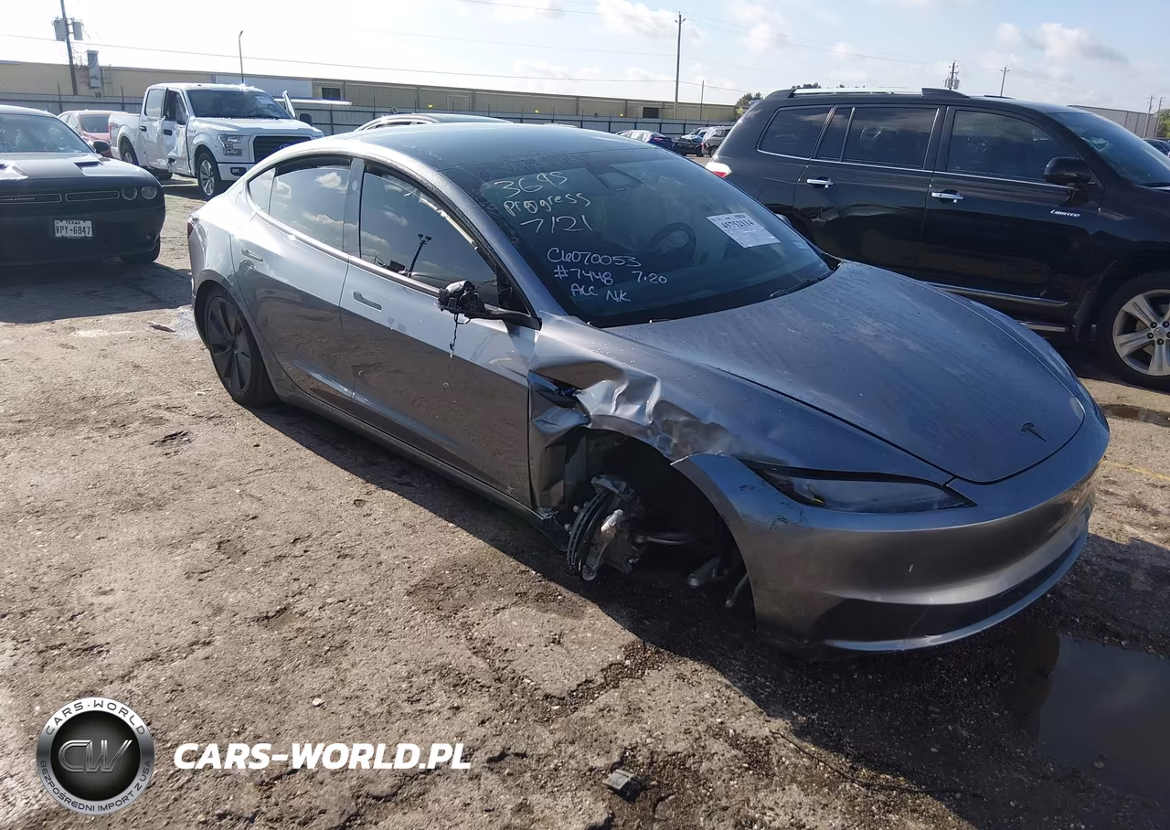 2026 Tesla Model 3 Premium Rear-Wheel Drive-Rear-Wheel Drive VIN:5YJ3E1EA0TF177448 - 1