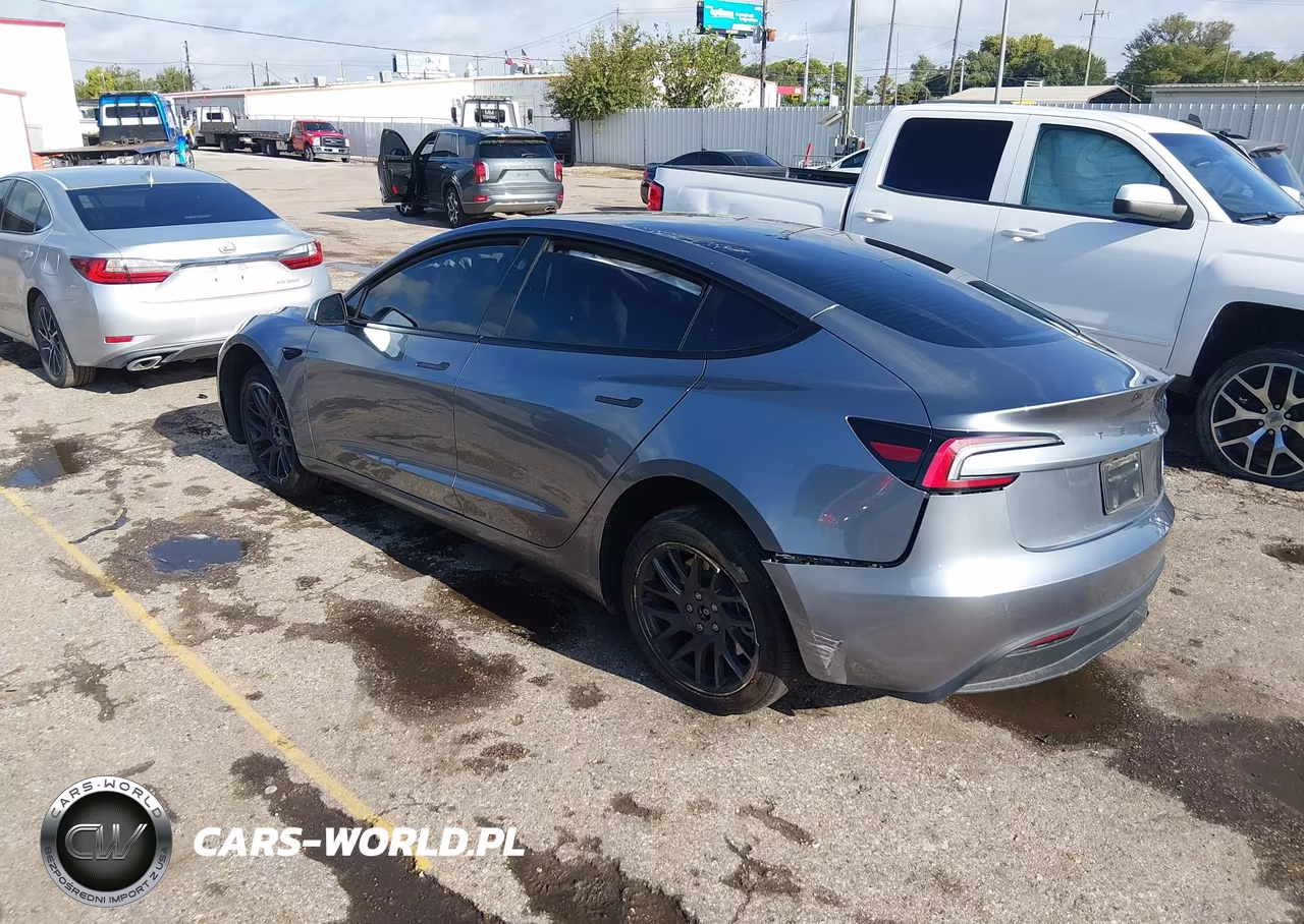 2026 Tesla Model 3 Premium Rear-Wheel Drive-Rear-Wheel Drive VIN:5YJ3E1EA0TF177448 - 3
