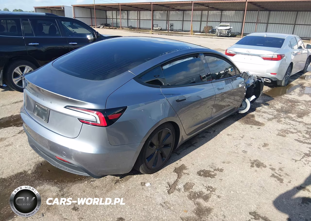 2026 Tesla Model 3 Premium Rear-Wheel Drive-Rear-Wheel Drive VIN:5YJ3E1EA0TF177448 - 4
