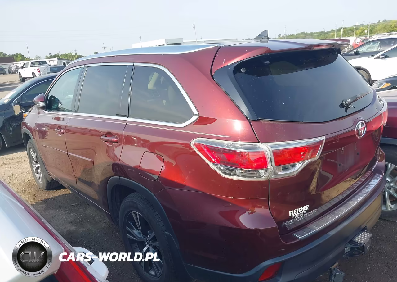 2016 Toyota Highlander Xle V6 VIN:5TDJKRFH1GS260916 - 14