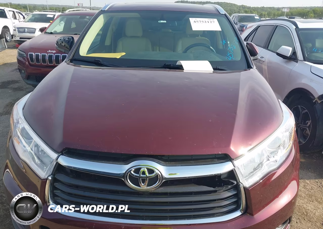 2016 Toyota Highlander Xle V6 VIN:5TDJKRFH1GS260916 - 6