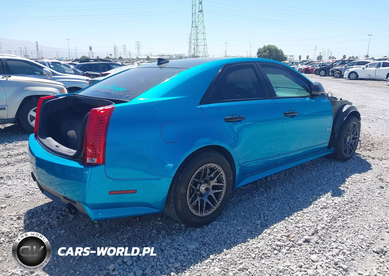 2011 Cadillac Cts-V VIN:1G6DV5EP4B0111372 - 4