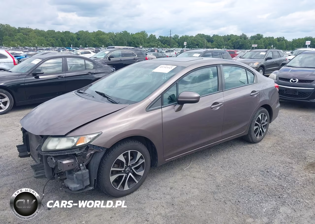 2015 Honda Civic Ex VIN:19XFB2F88FE225294 - 2