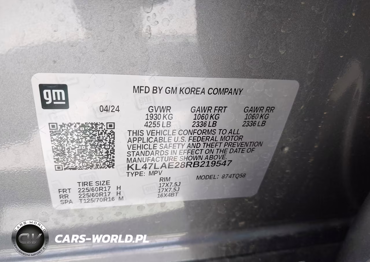 2024 Buick Envista Preferred Fwd VIN:KL47LAE28RB219547 - 9