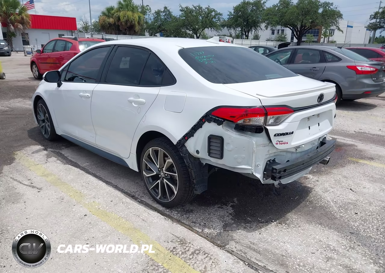 2022 Toyota Corolla Se VIN:5YFS4MCEXNP137598 - 3