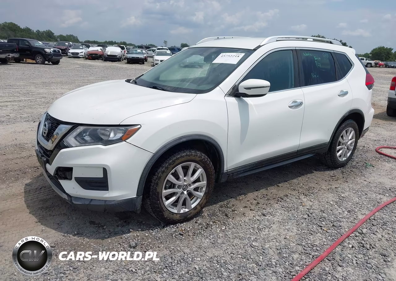 2017 Nissan Rogue Sv VIN:KNMAT2MV1HP524435 - 2