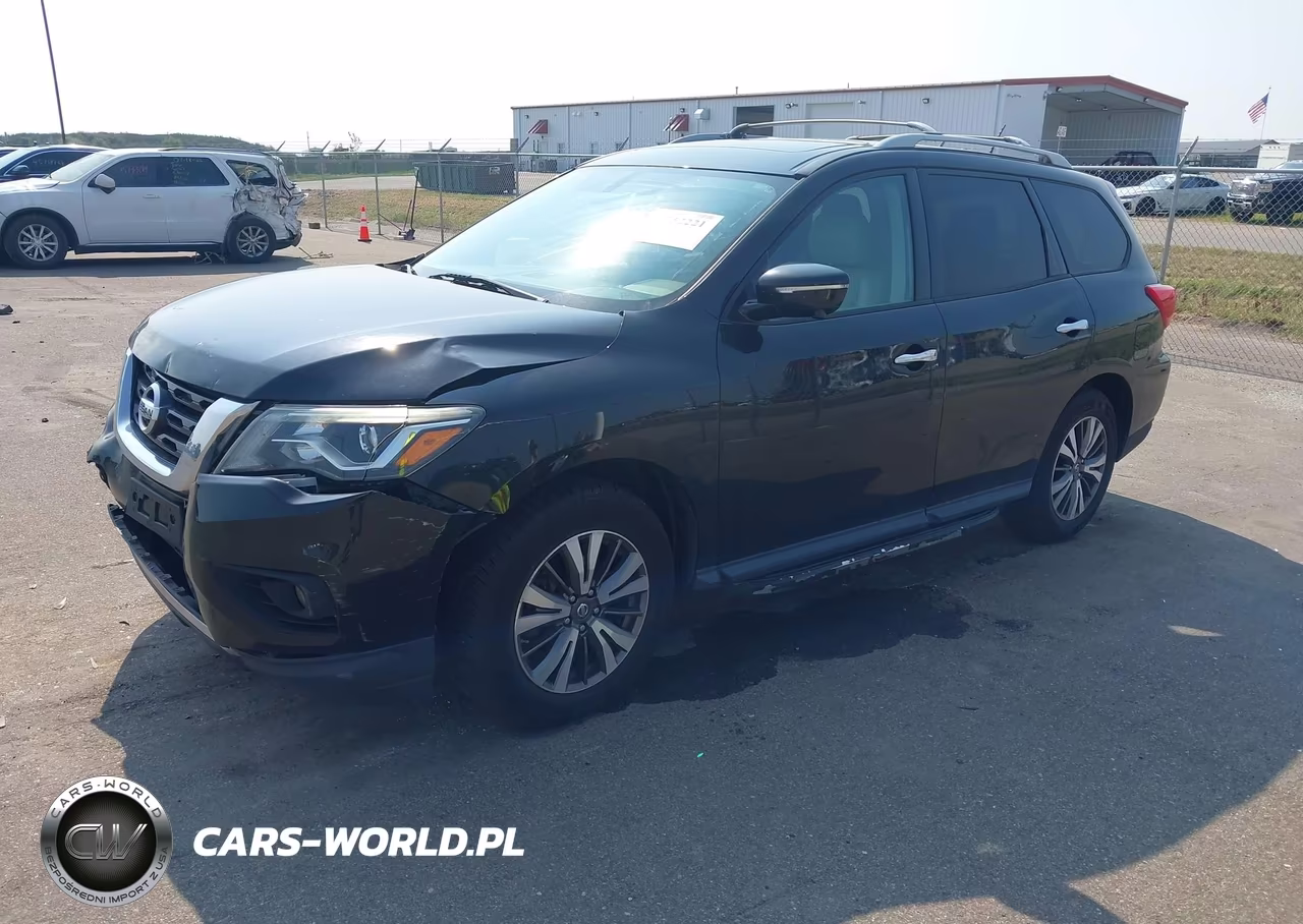 2017 Nissan Pathfinder Platinum-S-Sl-Sv VIN:5N1DR2MM7HC600035 - 2