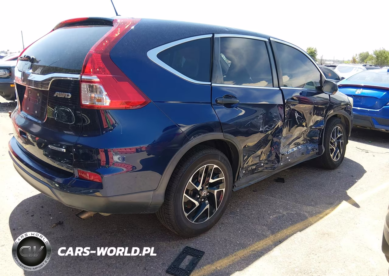 2016 Honda Cr-V Se VIN:2HKRM4H41GH648275 - 4