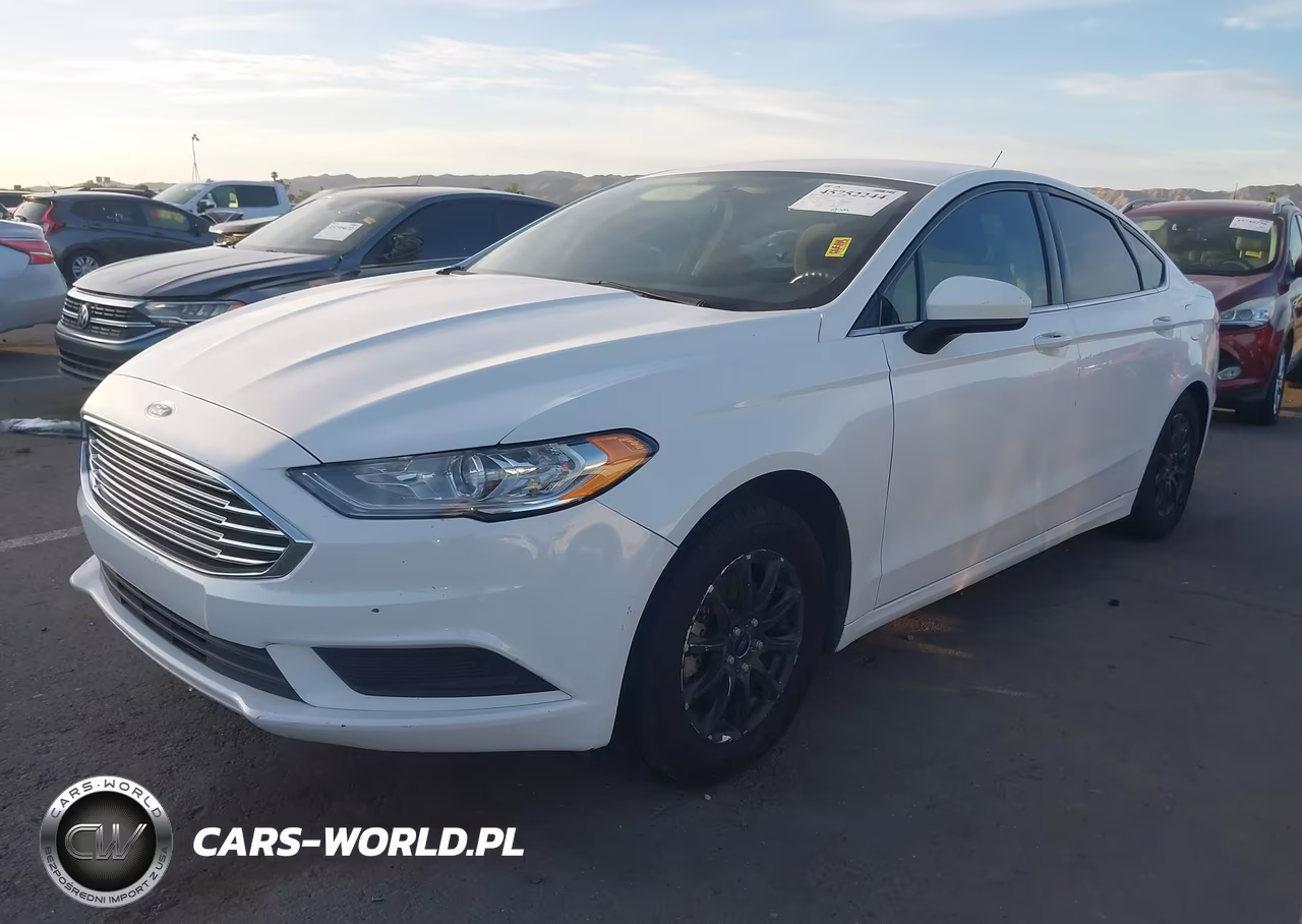 2017 Ford Fusion S VIN:3FA6P0G75HR180375 - 2