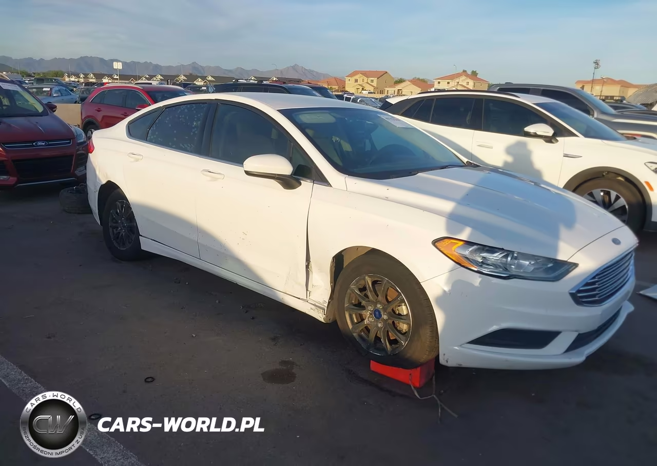2017 Ford Fusion S VIN:3FA6P0G75HR180375 - 6