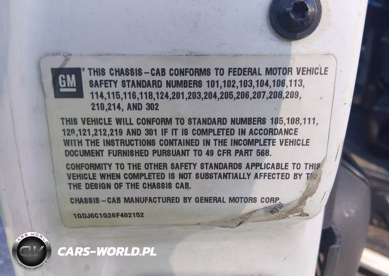 2006 GMC Tc6500 VIN:1GDJ6C1G26F402152 - 8