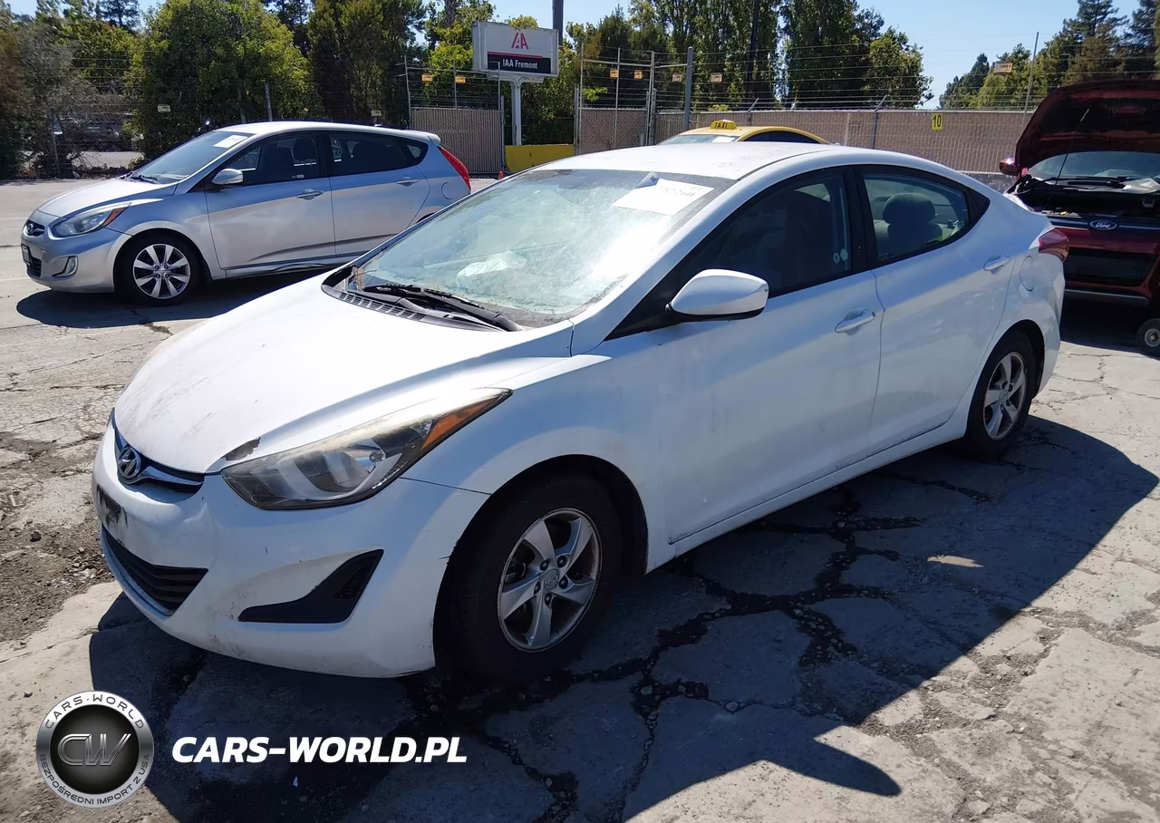 2015 Hyundai Elantra Se VIN:5NPDH4AE9FH549185 - 2