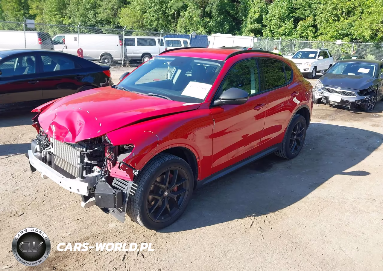 2019 Alfa Romeo Stelvio Awd VIN:ZASPAKAN1K7C50981 - 2