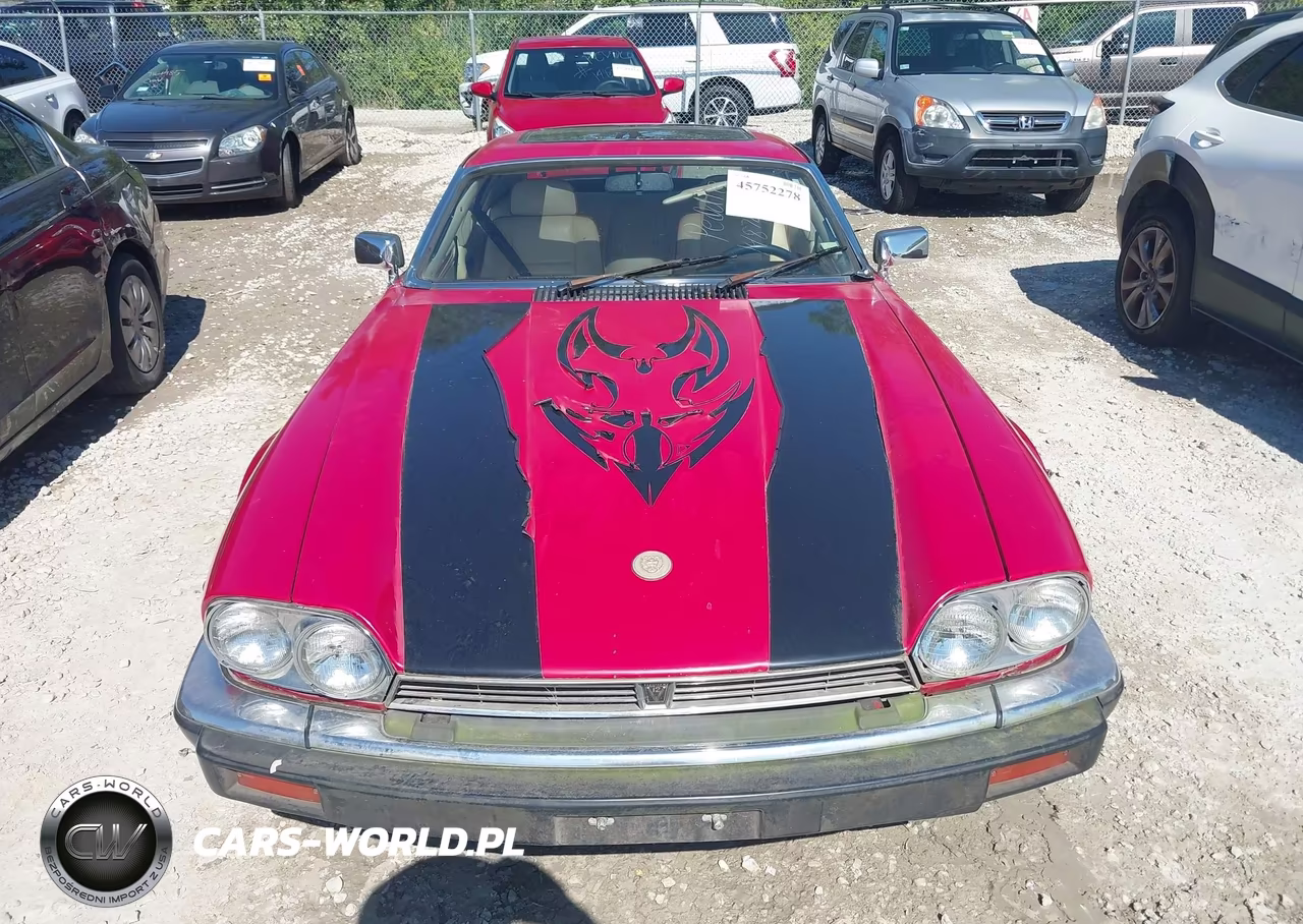 1989 Jaguar Xjs Collection Rouge VIN:SAJTY5840KC163356 - 11