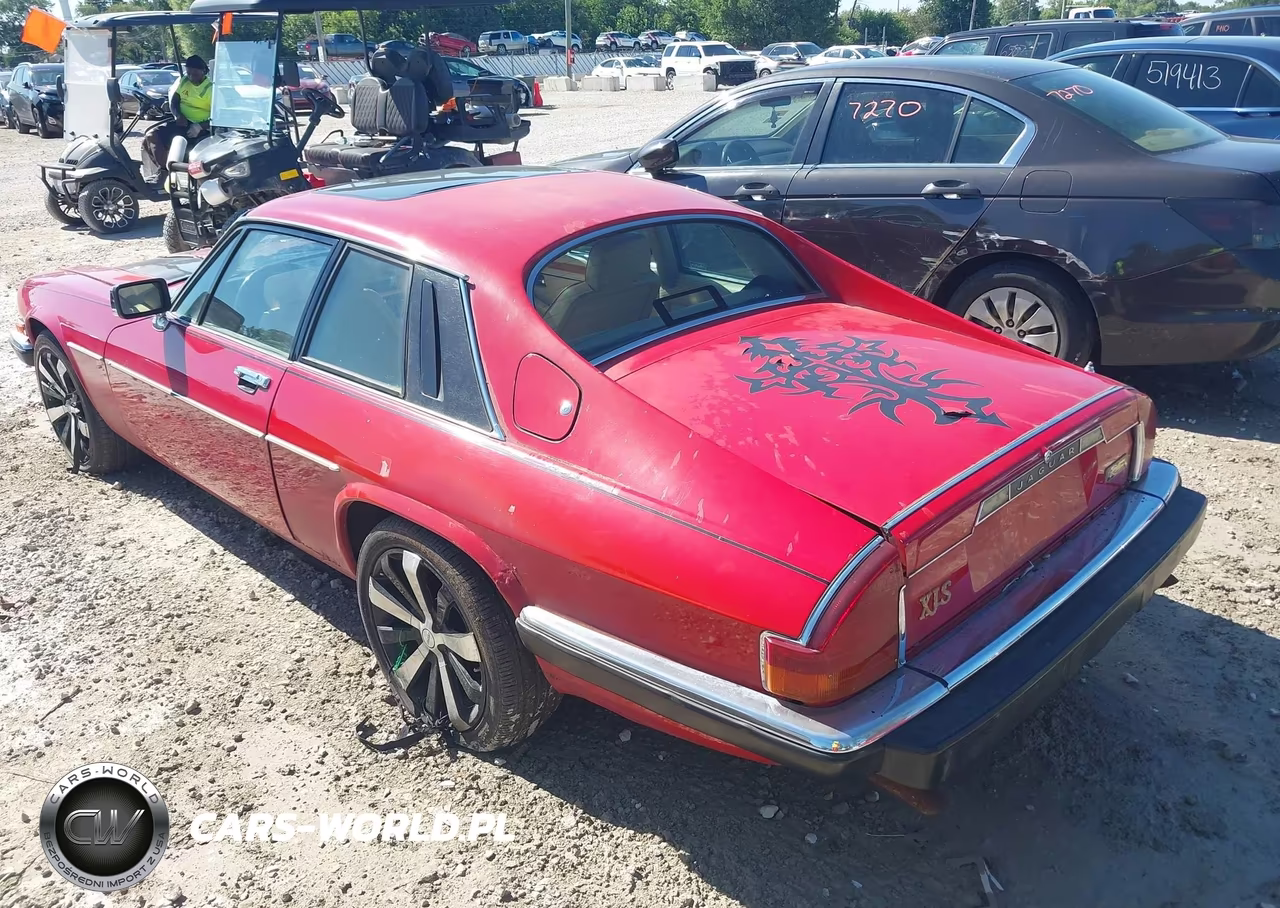 1989 Jaguar Xjs Collection Rouge VIN:SAJTY5840KC163356 - 3
