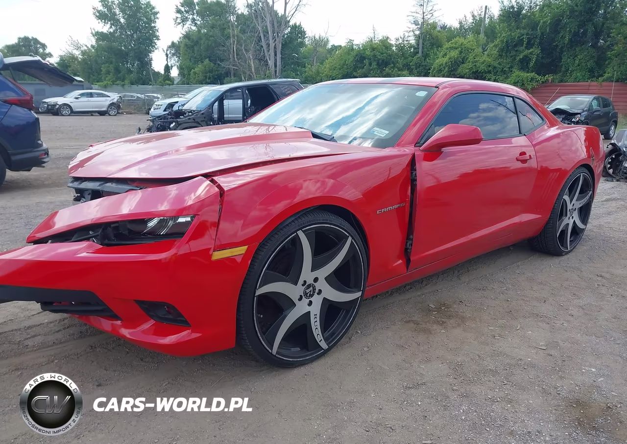 2014 Chevrolet Camaro 2Ls VIN:2G1FA1E35E9156265 - 2