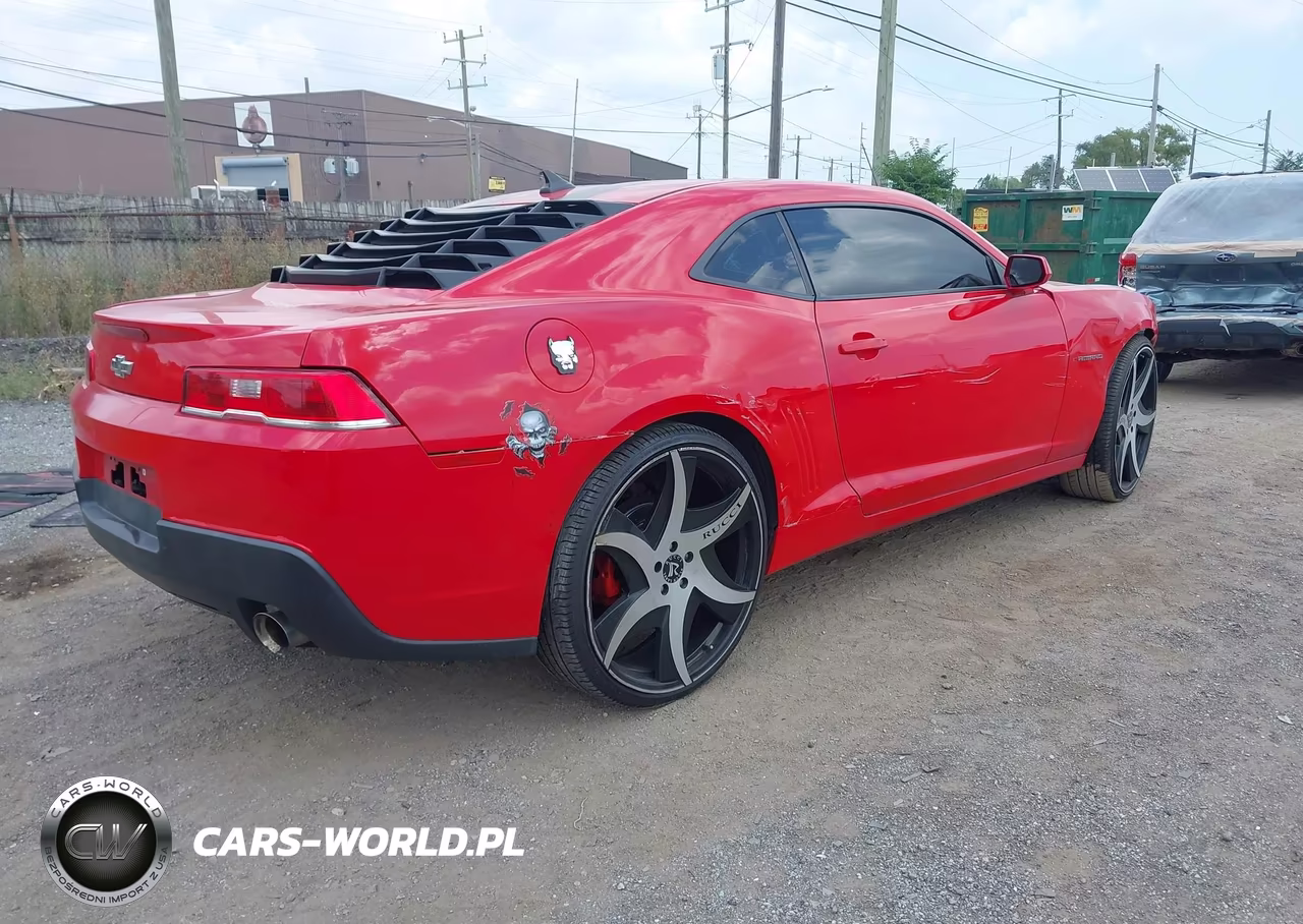 2014 Chevrolet Camaro 2Ls VIN:2G1FA1E35E9156265 - 4