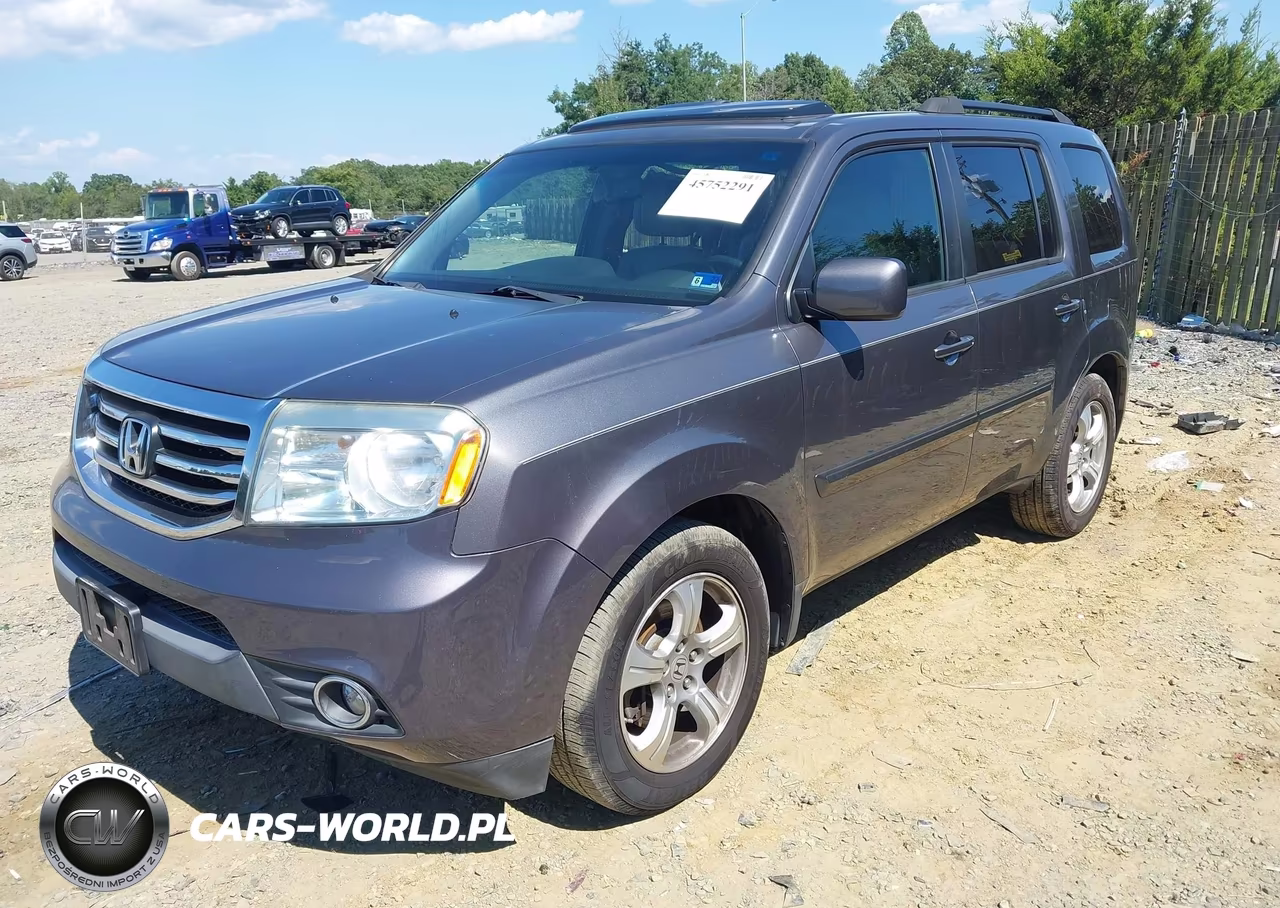 2014 Honda Pilot Ex-L VIN:5FNYF4H5XEB040880 - 2