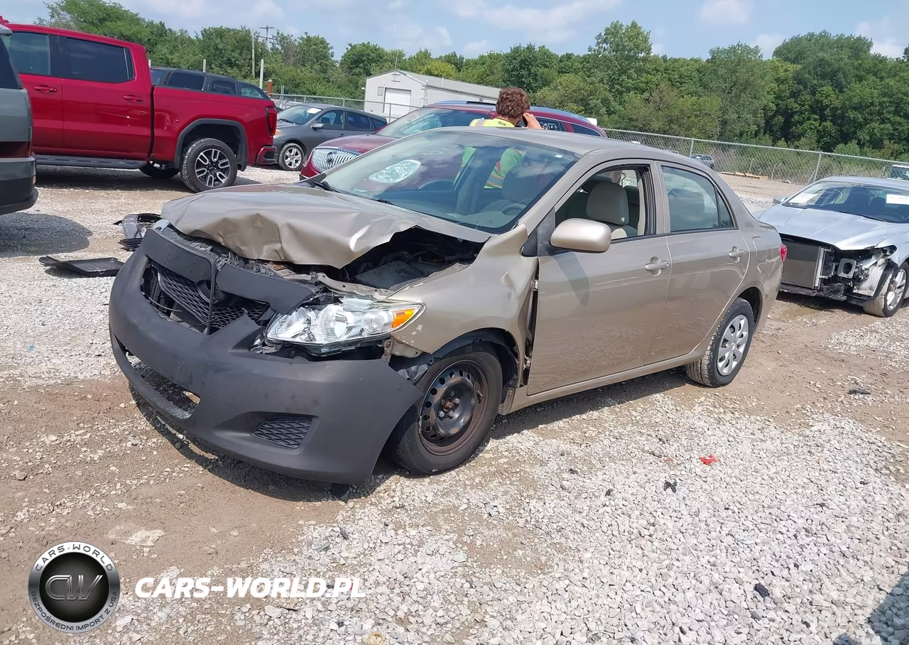 2010 Toyota Corolla Le VIN:1NXBU4EE8AZ316065 - 2