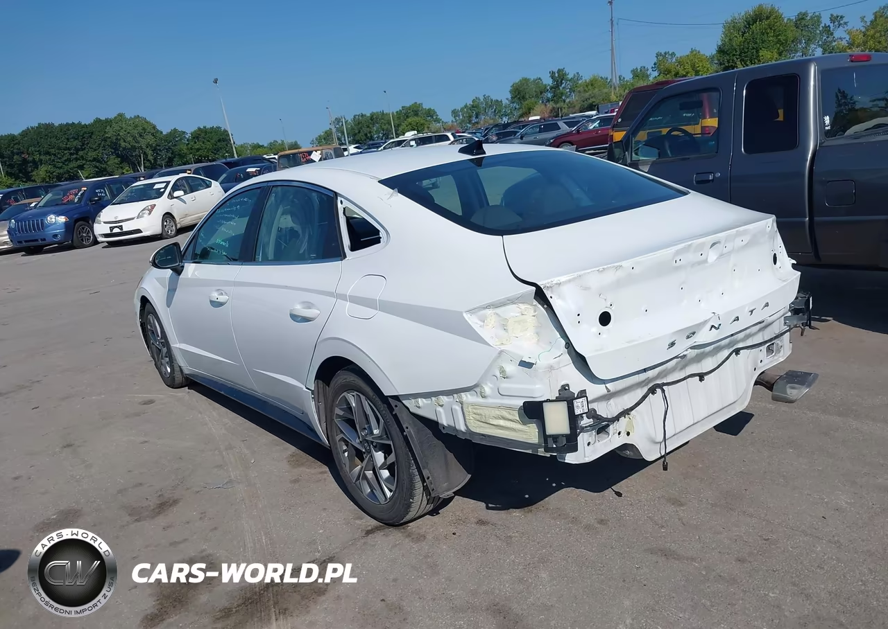 2021 Hyundai Sonata Sel VIN:5NPEL4JA3MH080320 - 3