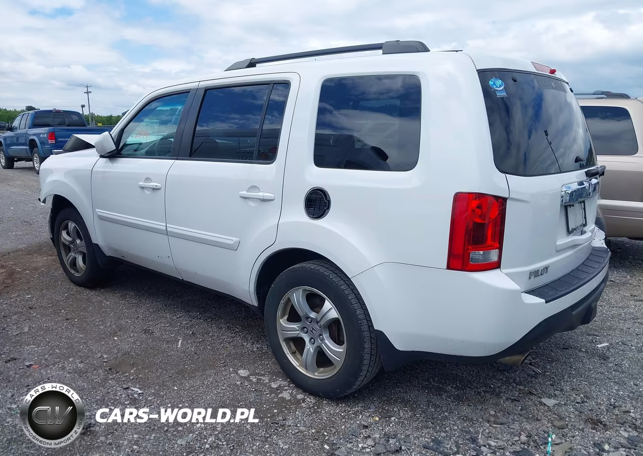 2013 Honda Pilot Ex-L VIN:5FNYF4H74DB071848 - 3