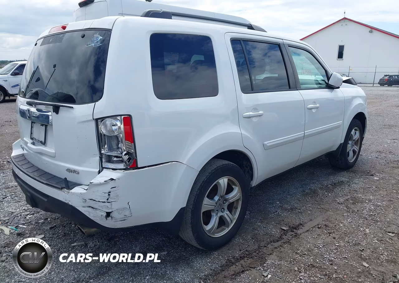 2013 Honda Pilot Ex-L VIN:5FNYF4H74DB071848 - 4