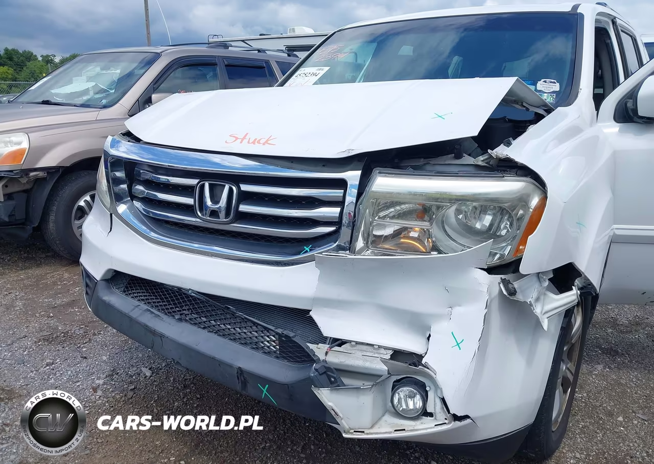 2013 Honda Pilot Ex-L VIN:5FNYF4H74DB071848 - 6
