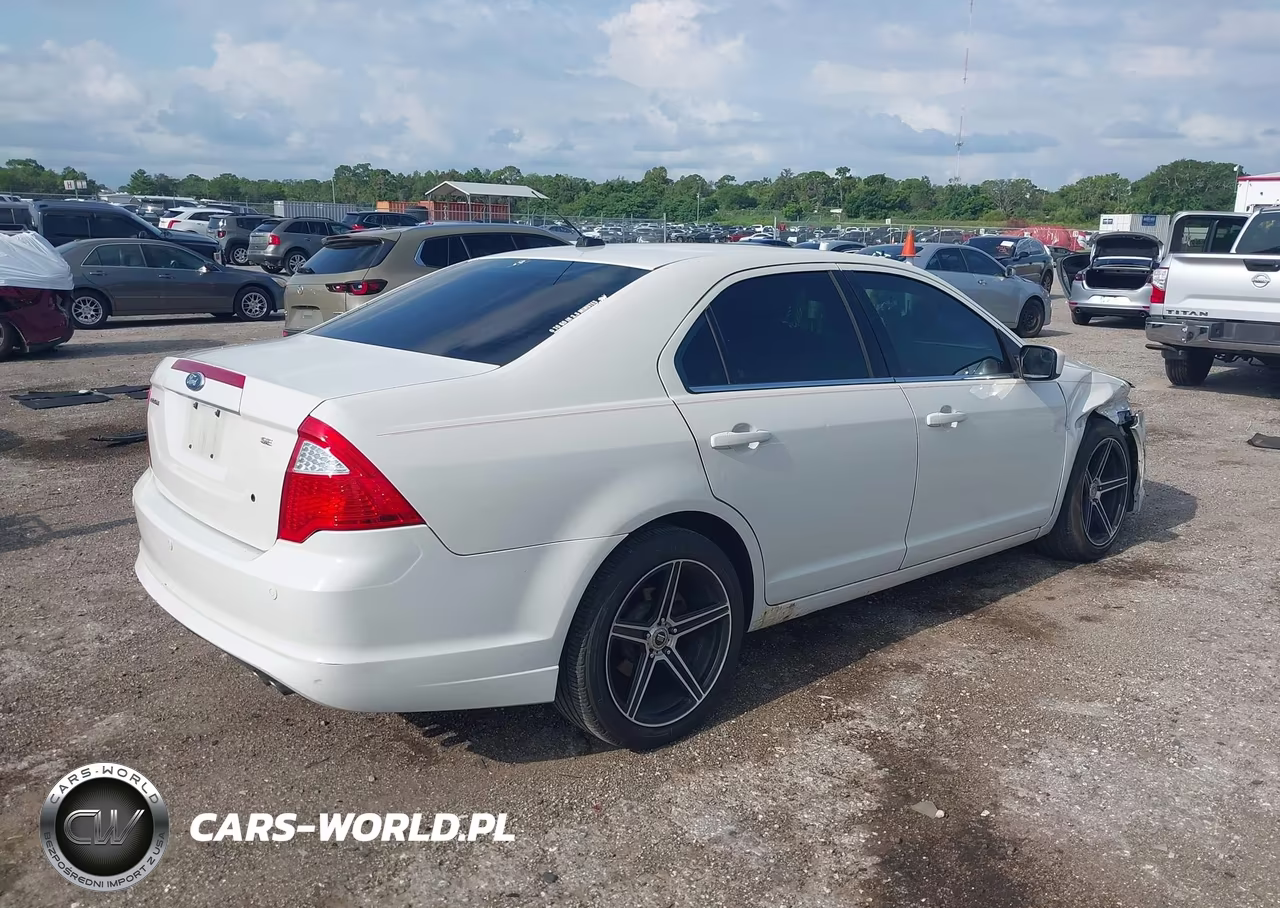 2012 Ford Fusion Se VIN:3FAHP0HA1CR134456 - 4