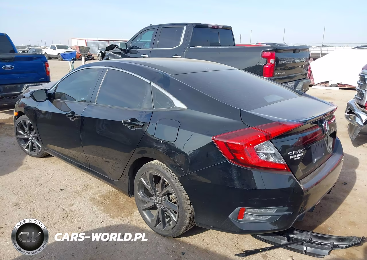 2019 Honda Civic Sport VIN:19XFC2F86KE014408 - 3