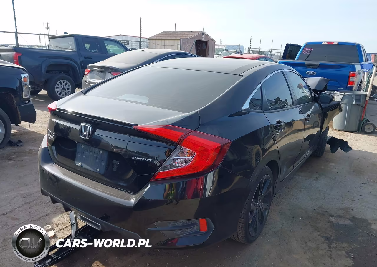 2019 Honda Civic Sport VIN:19XFC2F86KE014408 - 4