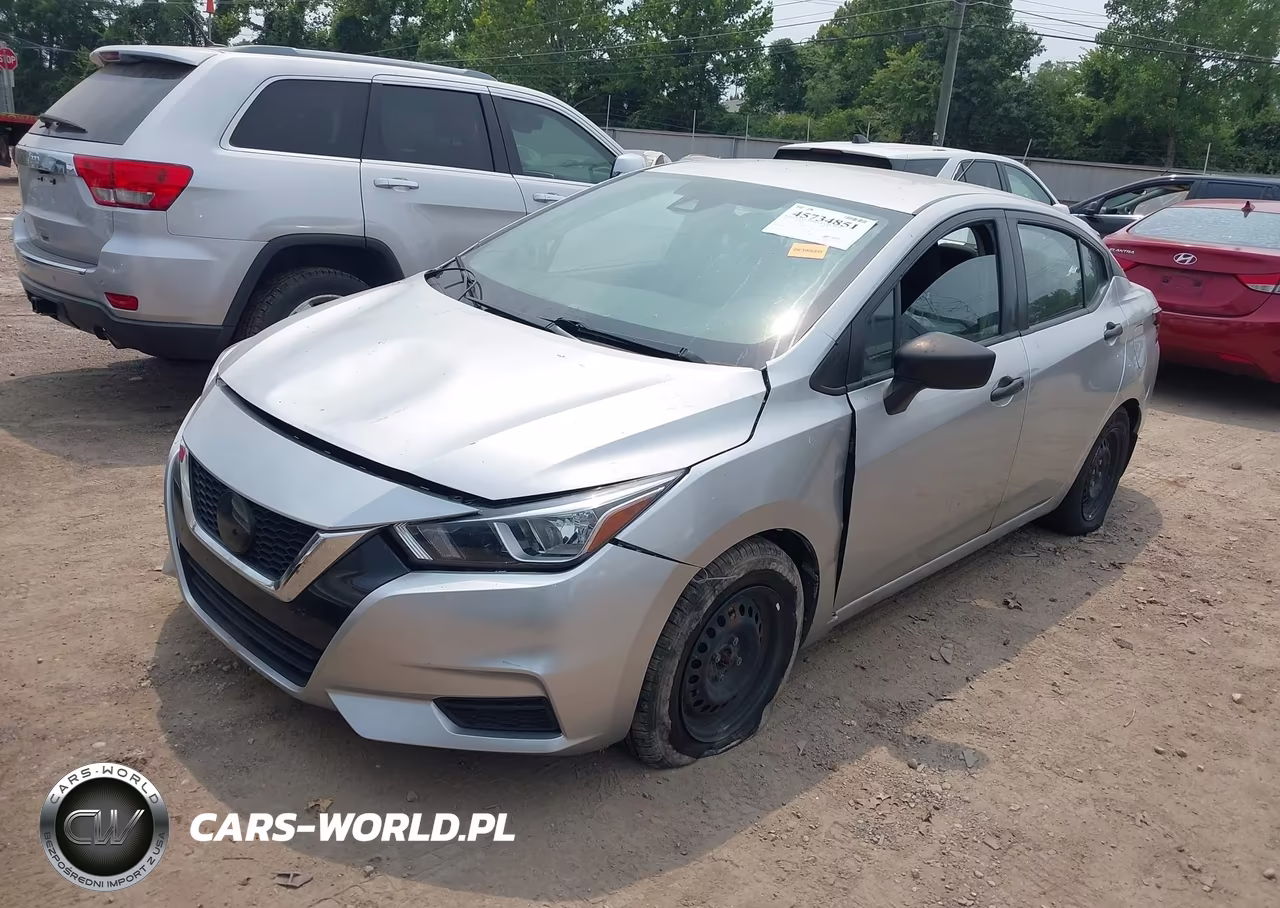 2020 Nissan Versa S Xtronic Cvt VIN:3N1CN8DV0LL918585 - 2